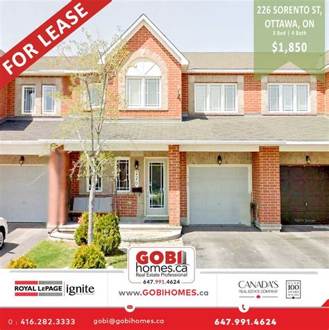 homes for rent in barrhaven ottawa  3 Beds 2 Baths Residential Open House No open houses are scheduled at this time